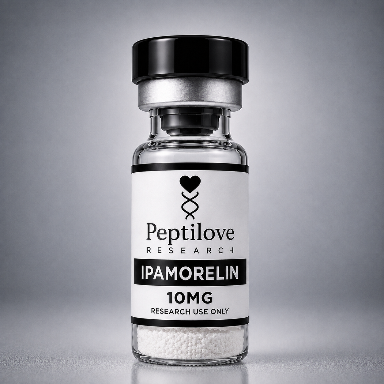 Ipamorelin 10MG Research Peptide | Peptilove Research Ipamorelin 10MG research peptide vial – Peptilove Research