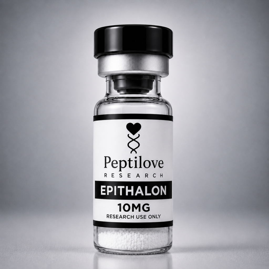 Epithalon 10MG longevity research peptide vial – Peptilove Research