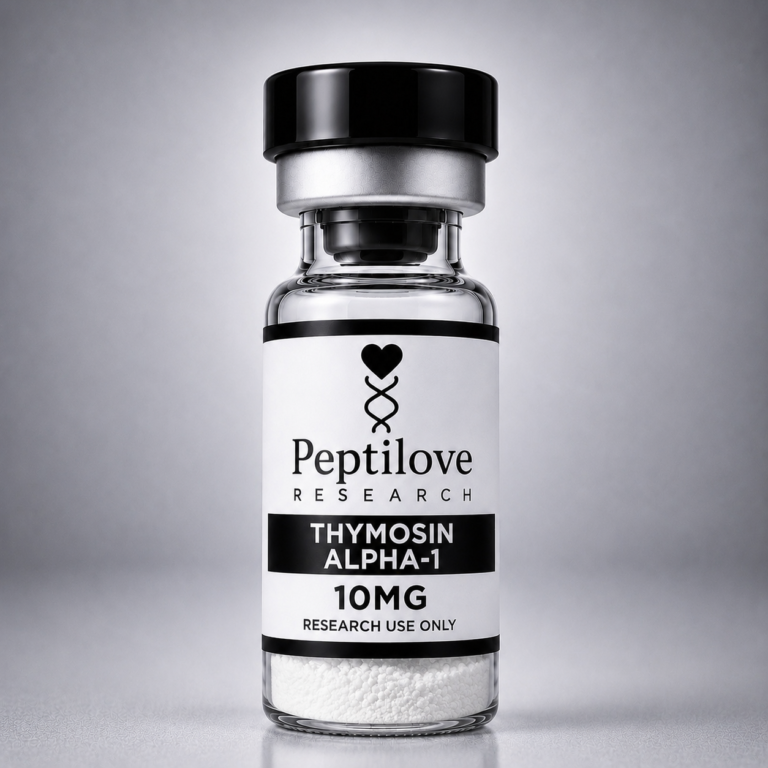 Thymosin Alpha-1 10MG immune research peptide vial – Peptilove Research