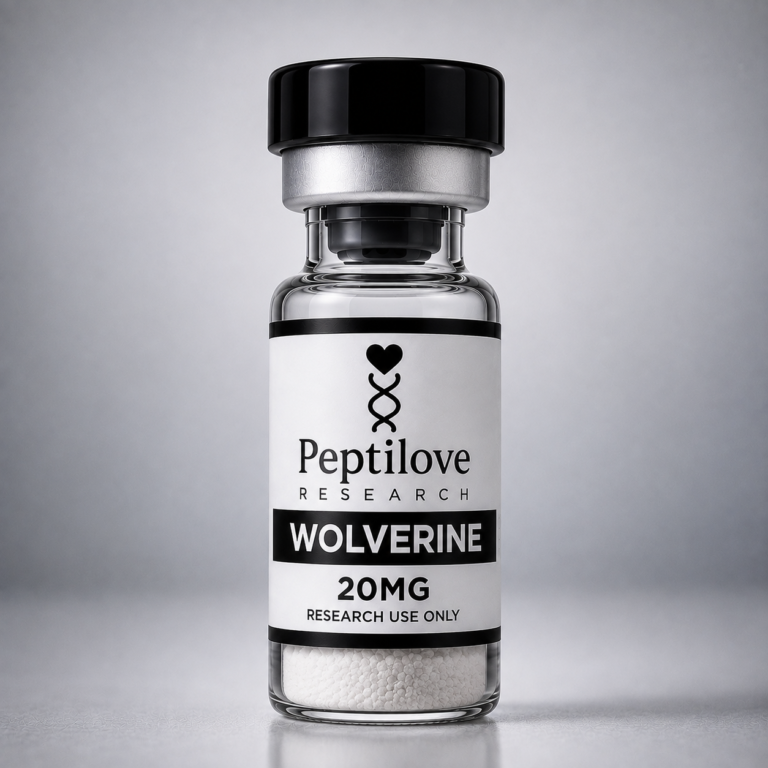 Wolverine 20MG BPC-157 10MG + TB-500 10MG research peptide blend vial