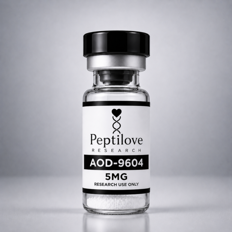 AOD-9604 5MG metabolic research peptide vial – Peptilove Research