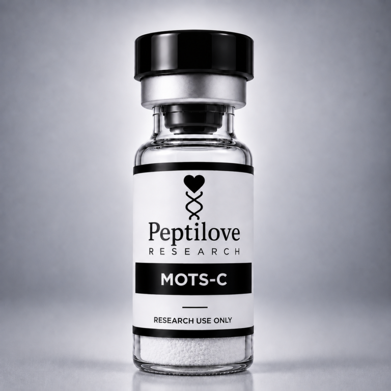 MOTS-C mitochondrial research peptide vial – Peptilove Research