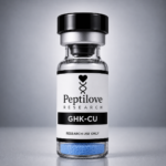 GHK-Cu copper peptide research vial – Peptilove Research