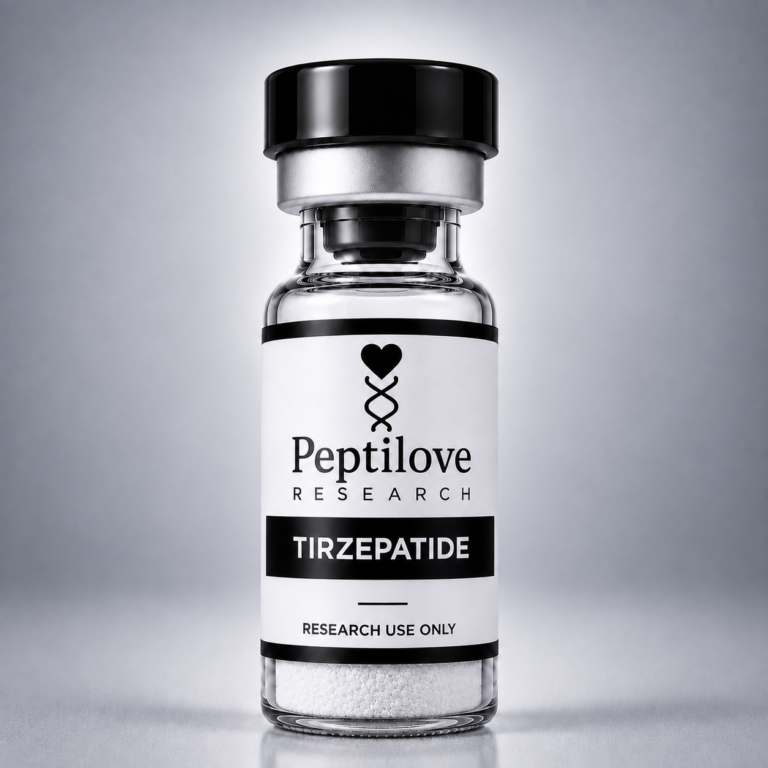 Tirzepatide metabolic research peptide vial – Peptilove Research