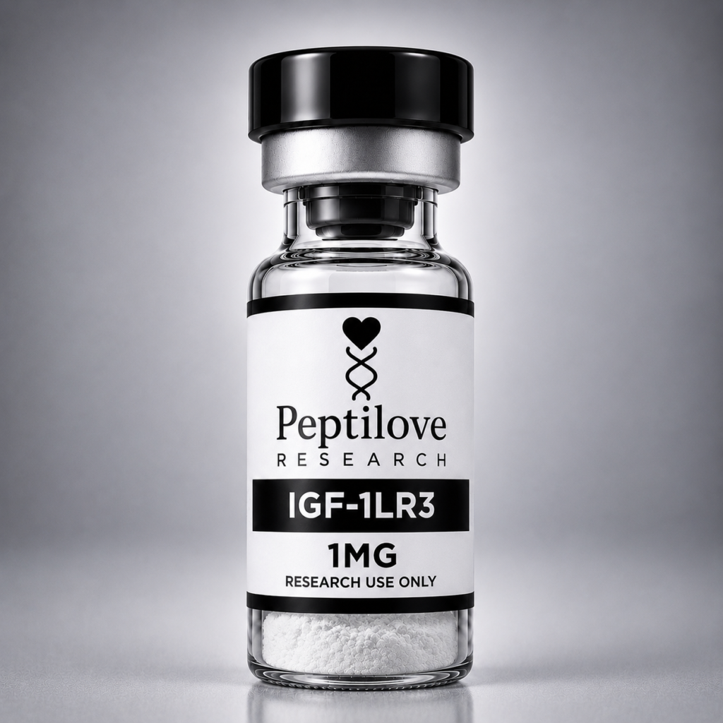 IGF-1 LR3 1MG research peptide vial – Peptilove Research