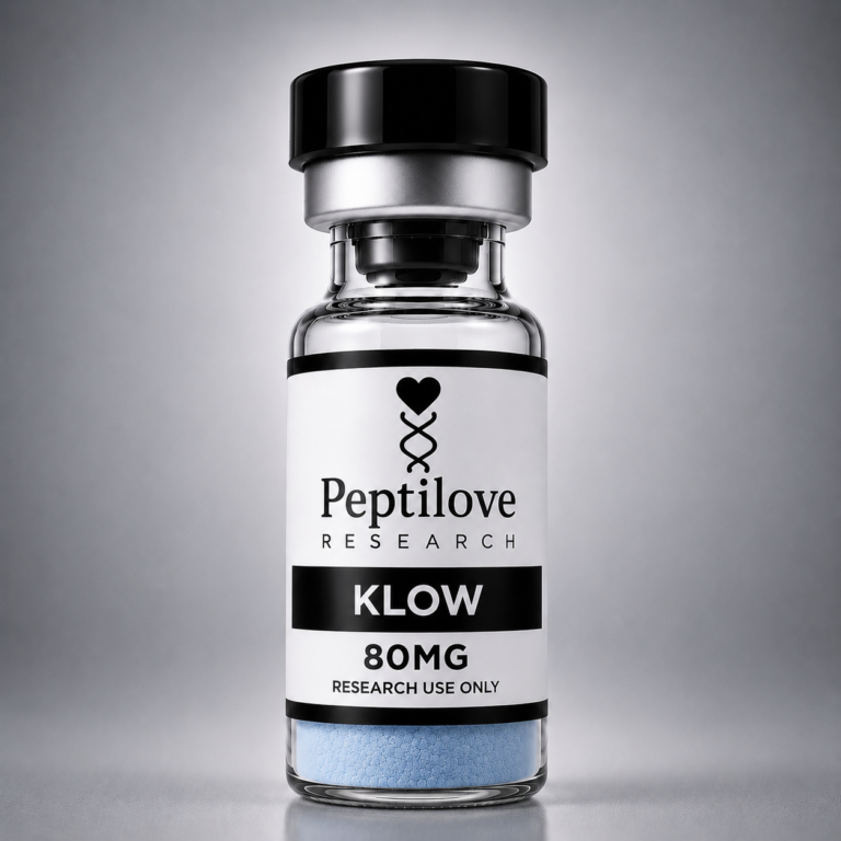 KLOW 80MG GHK-Cu BPC-157 TB-500 KPV research blend vial – Peptilove Research